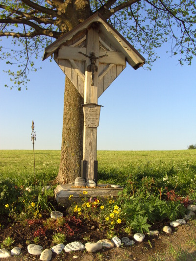 Unser Feldkreuz auf der Halde